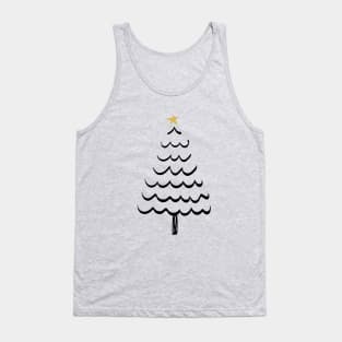 Christmas Tree Star Tank Top